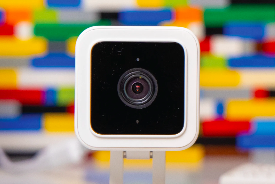 Close-up of the Wyze smart home camera